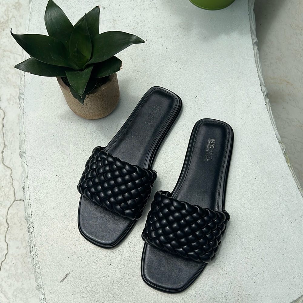 Michael Kors Amelia Braided Slide Sandal